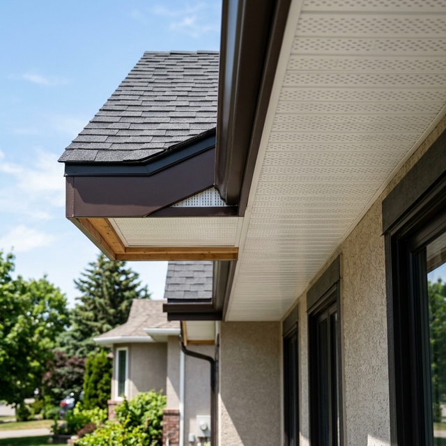 Soffit and fascia